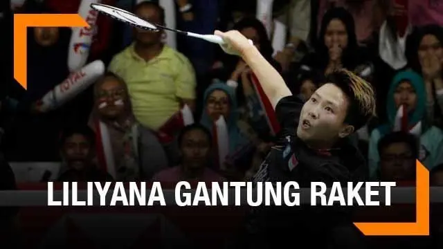 VIDEO: Liliyana Natsir Gantung Raket