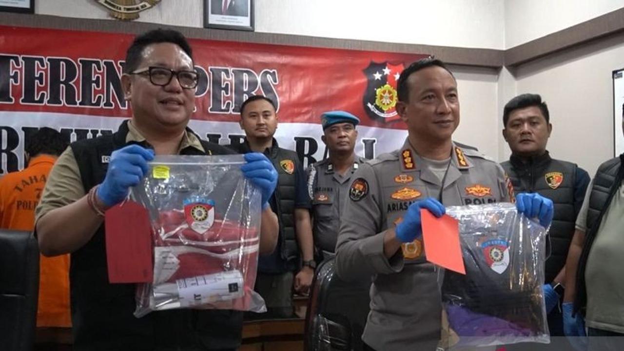 Polda Bali Tangkap Dua Pelaku Vandalisme Bendera Merah Putih di Jembrana