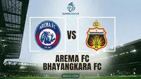 Link Live Streaming BRI Super League: Arema FC Vs Bhayangkara FC