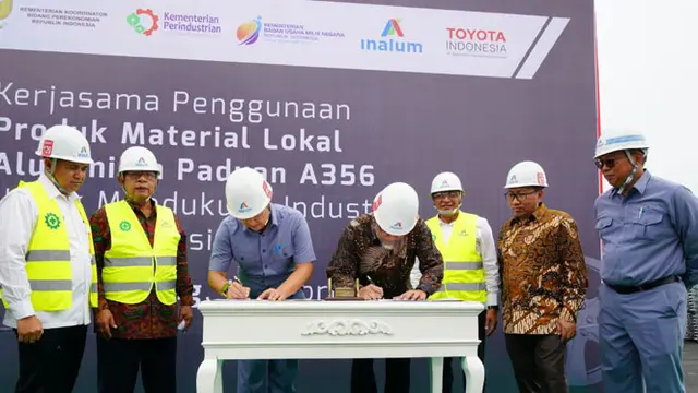 Pasok Aluminium Terbaik, INALUM Tekan Impor Bahan Baku Komponen Otomotif