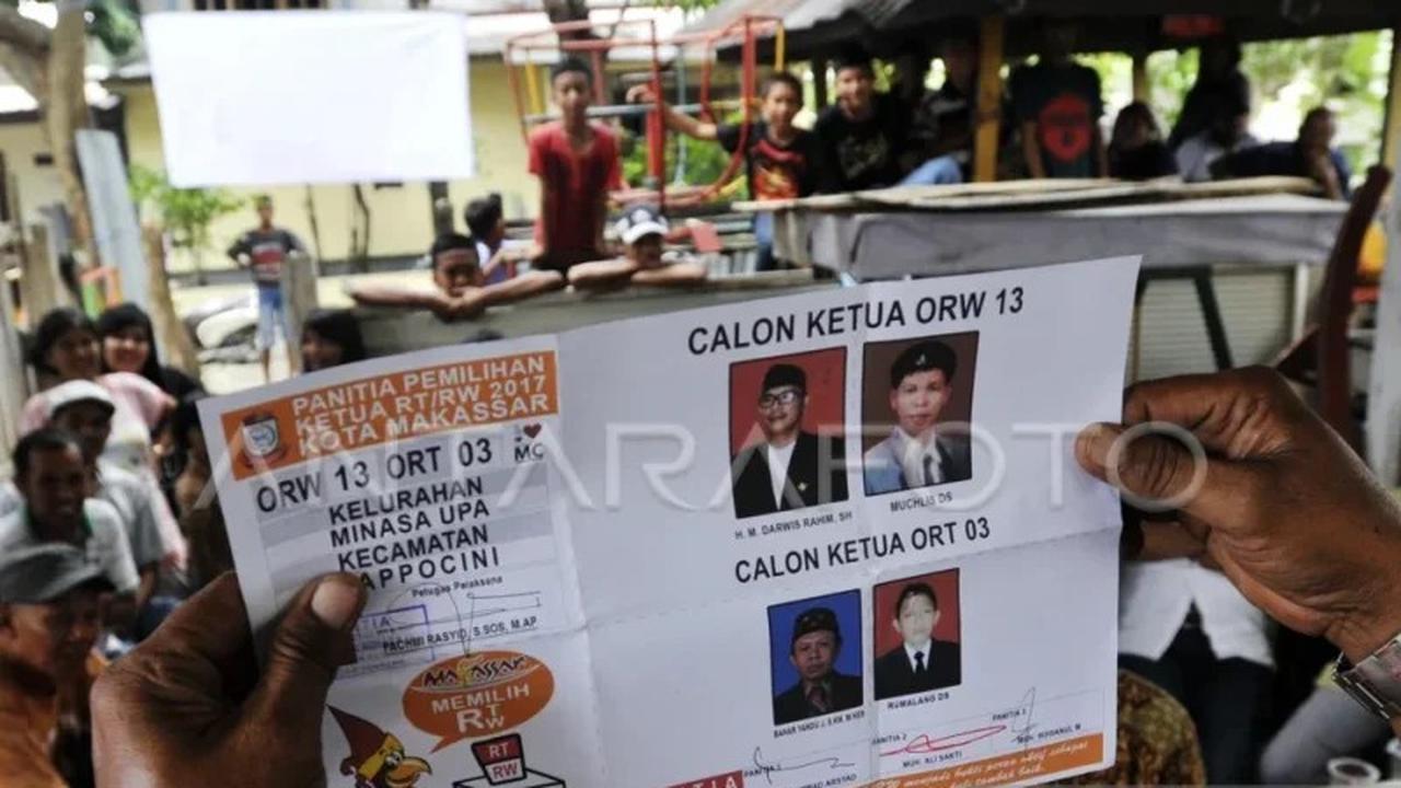 KPU Makassar Beri Masukan Pemilihan RT RW Serentak, Ada Fakta Unik di Balik Aturannya?