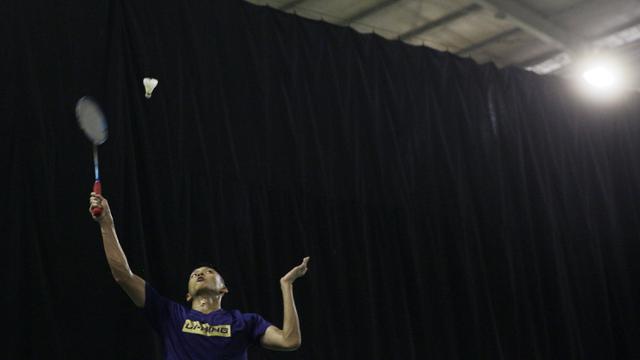 FOTO: Persiapan Anthony Ginting dan Jonatan Christie Jelang Indonesia Open