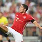 Bintang Bayern Munich, Robert Lewandowski berada pada urutan keempat dan telah mencetak lima gol hingga pekan ke-8 Bundesliga, Jerman. (EPA/Peter Kneffel)