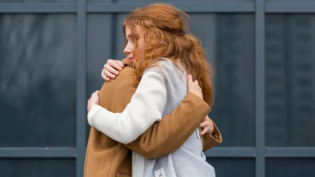 Hugging