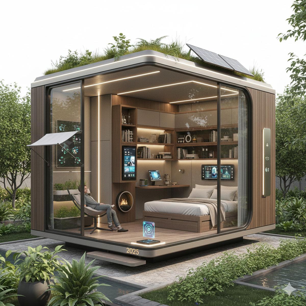 Smart Minimalist Pod: Gaya Hidup Modern dan Berkelanjutan