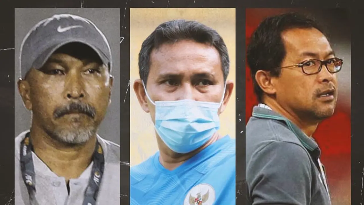 Timnas Indonesia - Fakhri Husaini, Bima Sakti, Aji Santoso