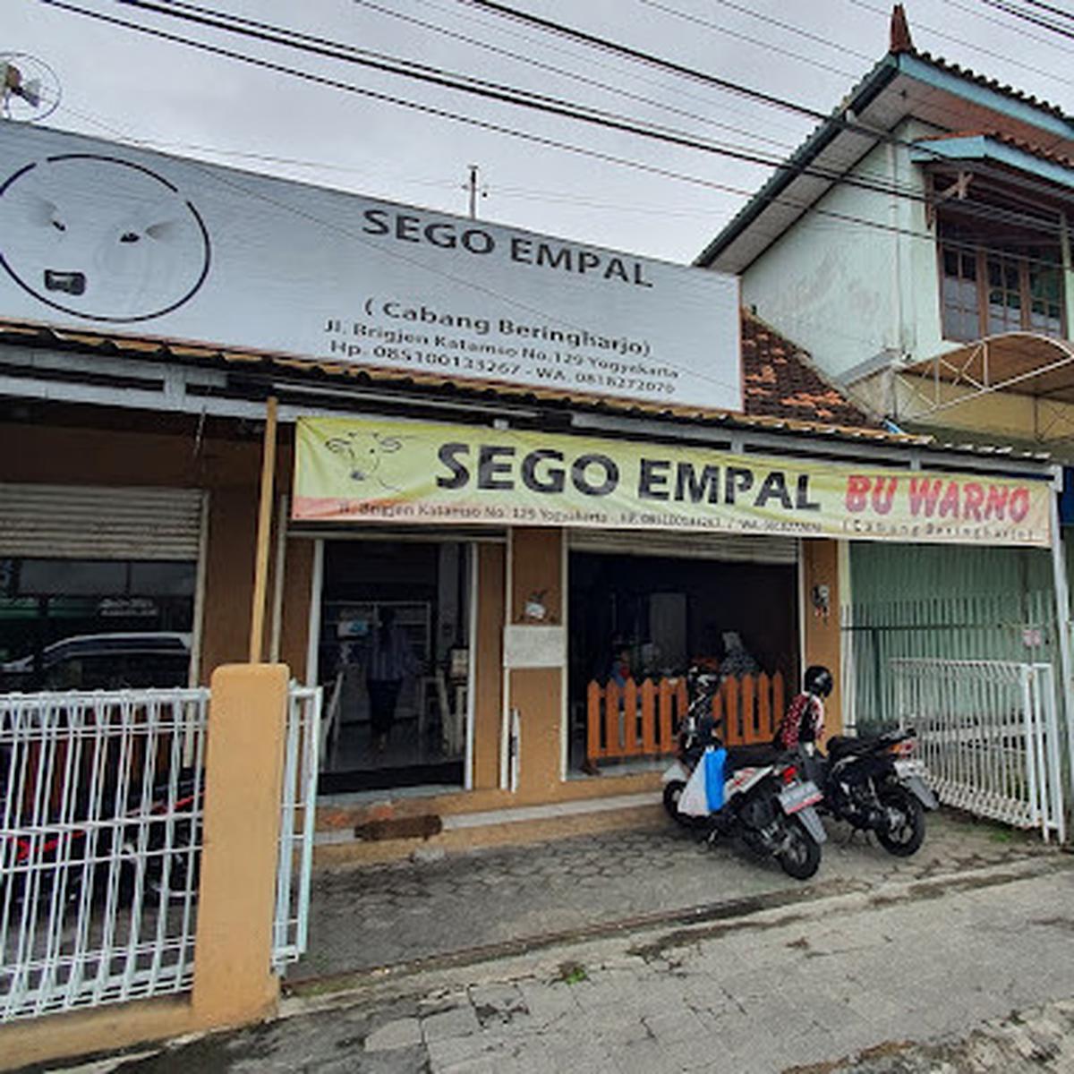 Warung Sego Empal Bu Warno Katamso