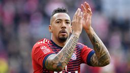 Jerome Boateng - Bek 31 tahun ini merupakan andalan di lini belakang Bayern Munchen. Kedispilinan Boateng menjaga pertahanan menjadi kunci kokohnya Benteng The Bavarians. (AFP/Christof Stache)
