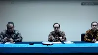 Press Briefing Kementerian Luar Negeri bersama dengan awak media pada Rabu 13 Mei 2020 secara virtual.