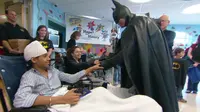 'Batman' Penghibur Anak Sakit Tewas Kecelakaan Lalu Lintas