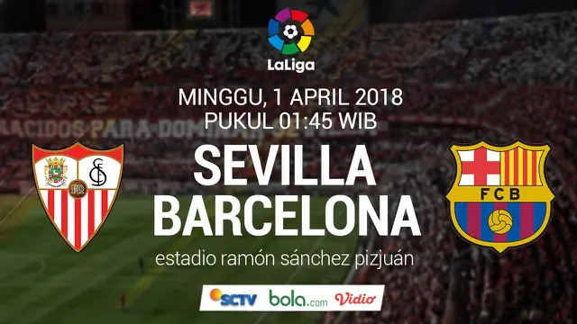 La Liga_Sevilla Vs Barcelona