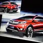 Honda BR-V akan memperlihatkan wujud aslinya pada pameran otomotif yang berlangsung Agustus mendatang.