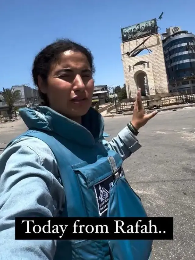 Bisan Owda Menjelaskan Situasi di Rafah