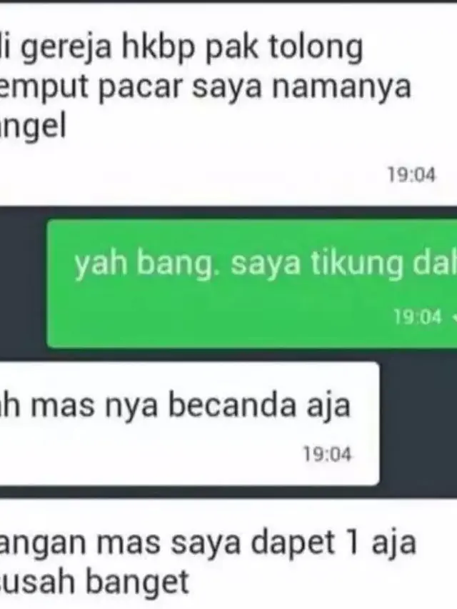 10 Potret Chat Driver Ojol dan Customer Ini Kocak Abis, Bak Bestie
