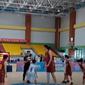 Pebasket 14 tahun asal Shandong, China yang bikin heboh karena memiliki tinggi 2,26 meter (Dok.YouTube/ OMG)