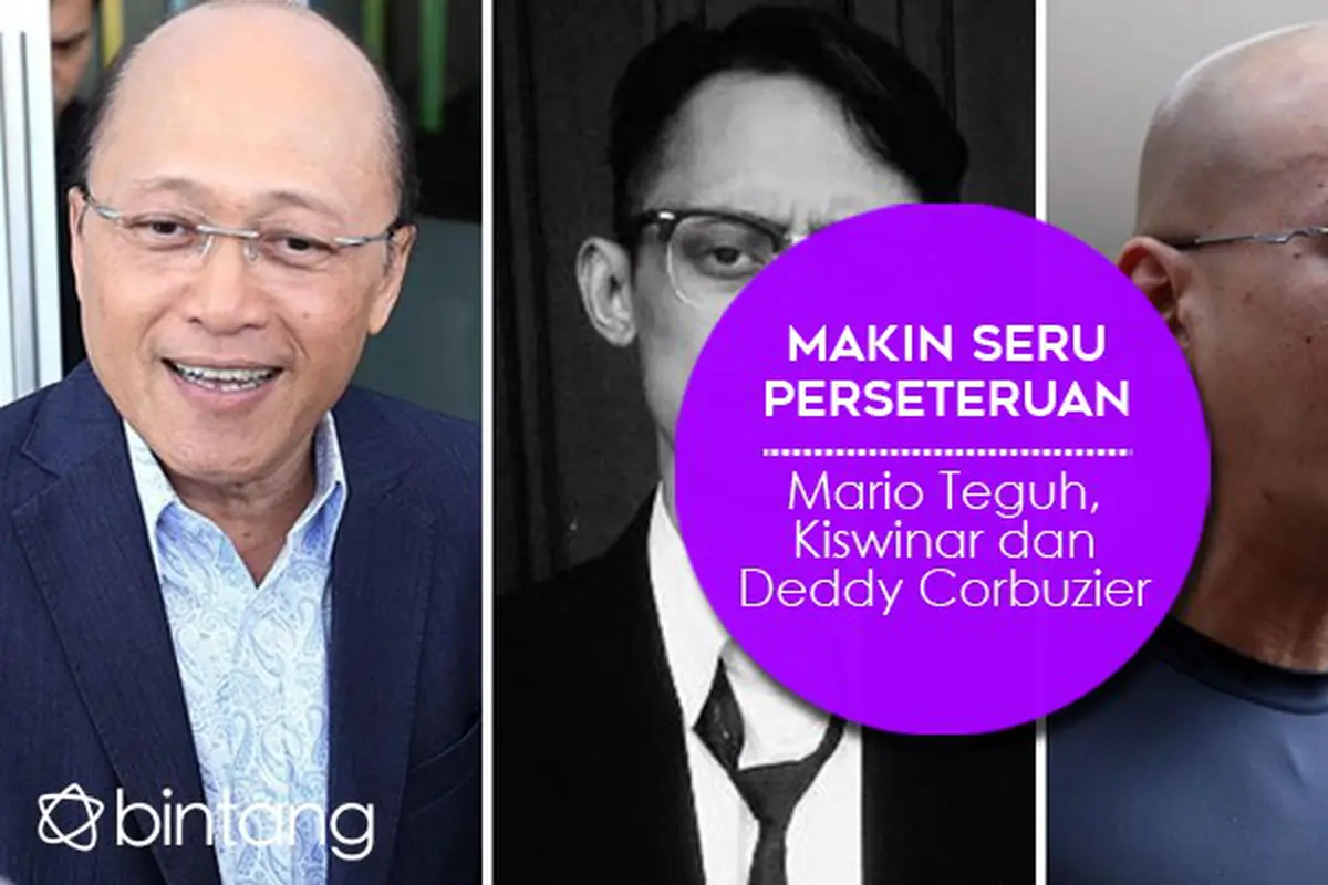 [Bintang] Mario Teguh, Kiswinar dan Deddy Corbuzier