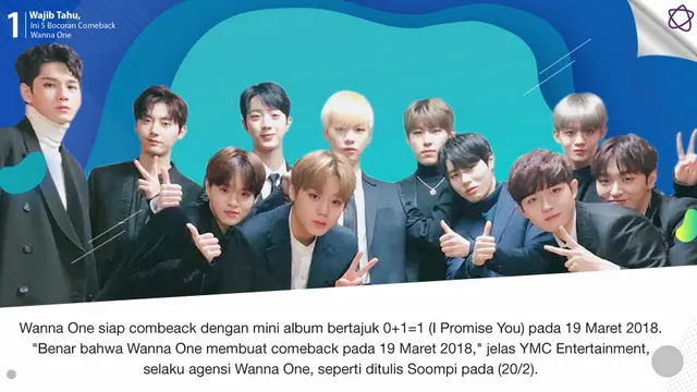 [Bintang] Wajib Tahu, Ini 5 Bocoran Comeback Wanna One