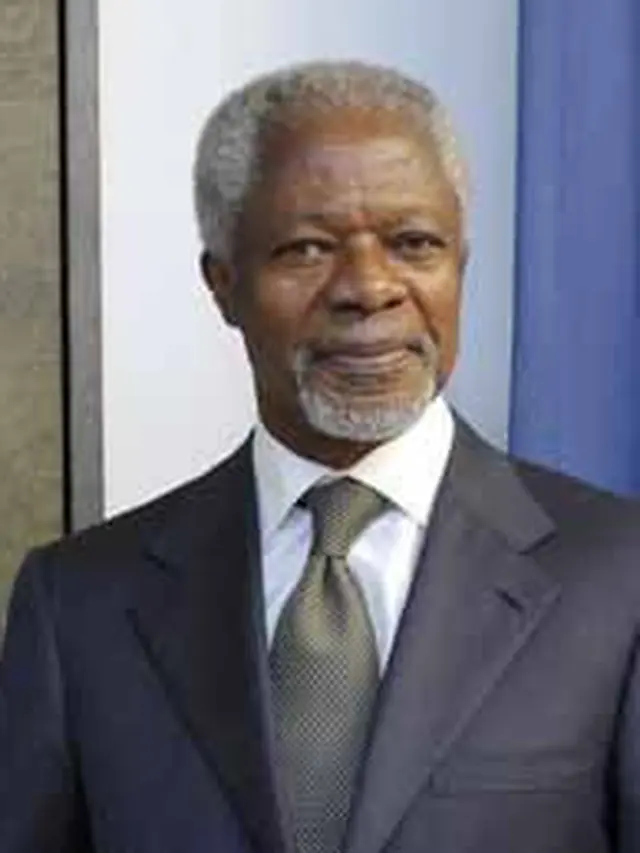 Kofi Annan (sumber: laman resmi PBB)