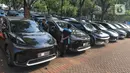Selain itu, penggunaan mobil listrik juga untuk menunjukkan komitmen Indonesia dalam terus mendorong nol emisi karbon atau net zero emissions (NZE). (Liputan6.com/Angga Yuniar)