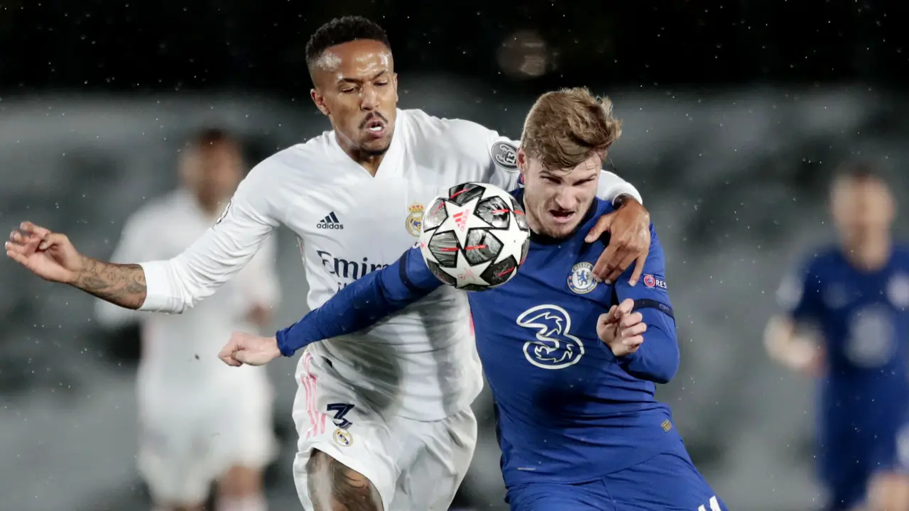 FOTO: Chelsea Curi Poin di Markas Real Madrid