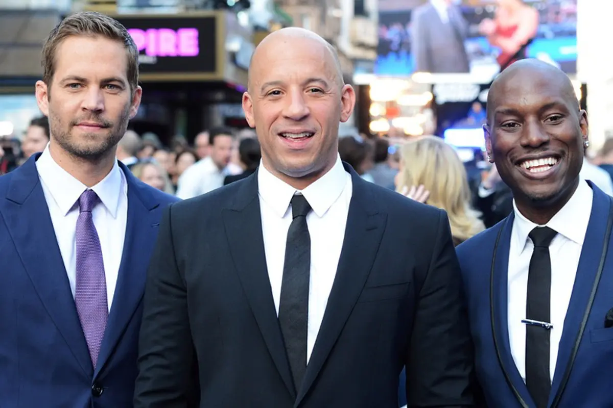 Paul Walker, Vin Diesel, dan Tyrese Gibson