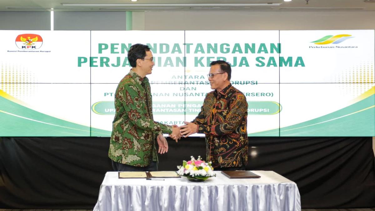 Perkuat Sinergi Antikorupsi, PTPN III Kerja Sama dengan KPK
