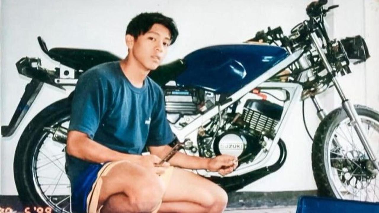 Ariel Noah memutuskan untuk menghentikan penggunaan Suzuki RGR 150 demi menghindari kecepatan berlebihan.