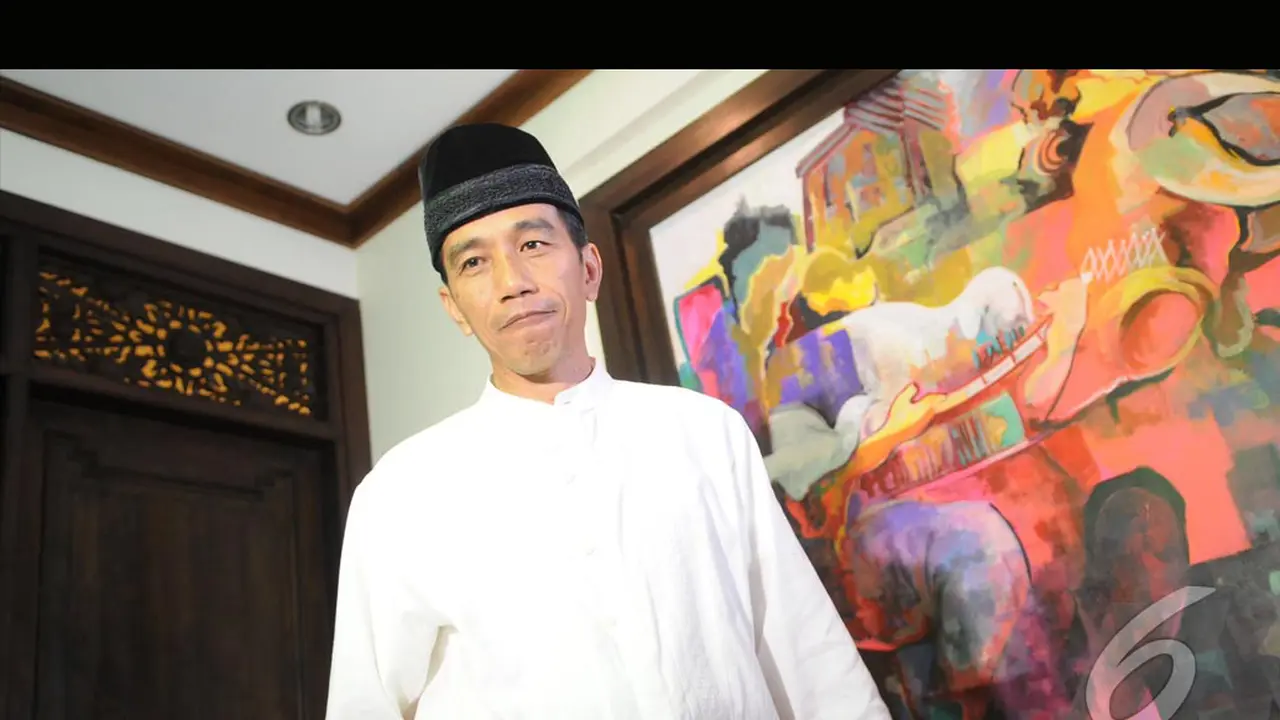 Gaya Busana Jokowi Menjelang Lebaran