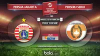 Saksikan Live Streaming Persija Vs Perseru di Bola.com
