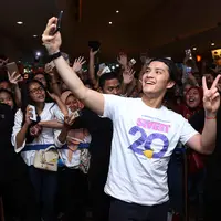 Nonton bareng film Sweet 20 (Nurwahyunan/bintang.com)