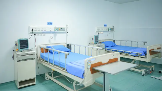 Ruang ICU pasien Covid-19