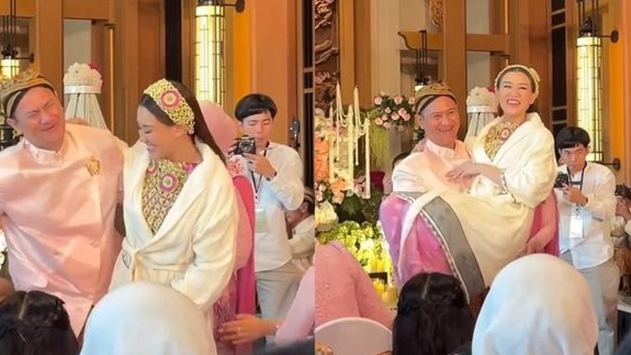 Gantikan Peran Adjie Massaid, Ini Momen Mudji Massaid saat Acara Siraman Aaliyah, Gendong dan Peluk Sang Keponakan
