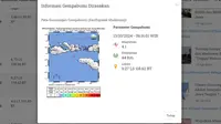 Gempa Hari Ini Minggu 13 Oktober 2024: Getarkan Tiga Wilayah Indonesia di Akhir Pekan