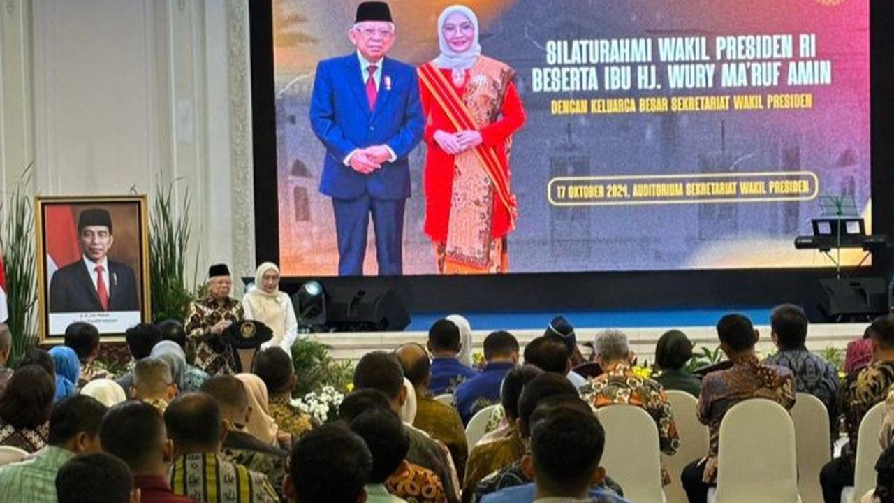 Abah di Depan Pegawai Setwapres: Saya Tak Perlu Dipoles-poles, Apa Adanya Saja