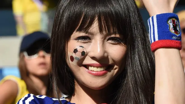 Gadis-gadis Cantik Asia yang Menggemaskan di Piala Dunia 2014