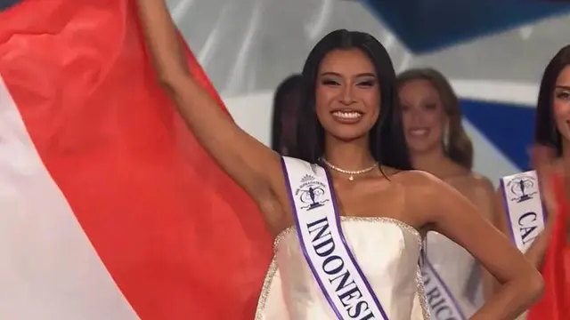 Agnes Rahajeng saat Final Miss Supranational 2026