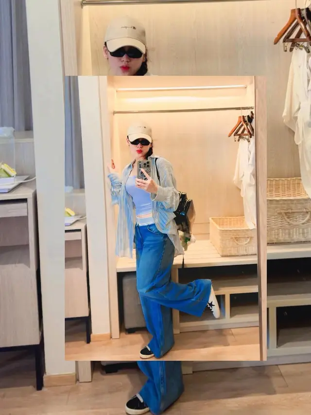 Ayu Ting Ting dengan tampilan asiknya (Instagram/ayutingting92)