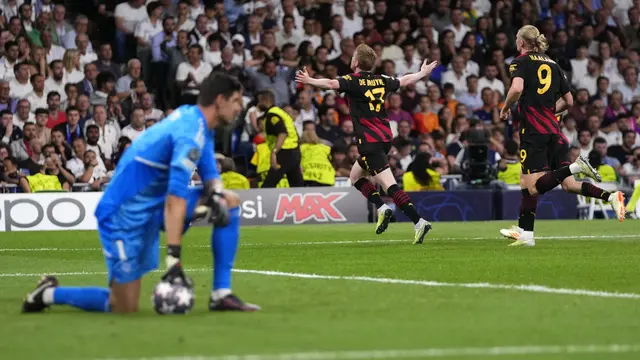 Real Madrid Ditahan Manchester City di Semifinal Leg 1 Liga Champions