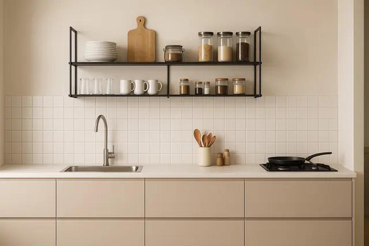 8 Desain Dapur Tanpa Kitchen Set Atas, Solusi Praktis untuk Rumah Minimalis dan Hemat Biaya