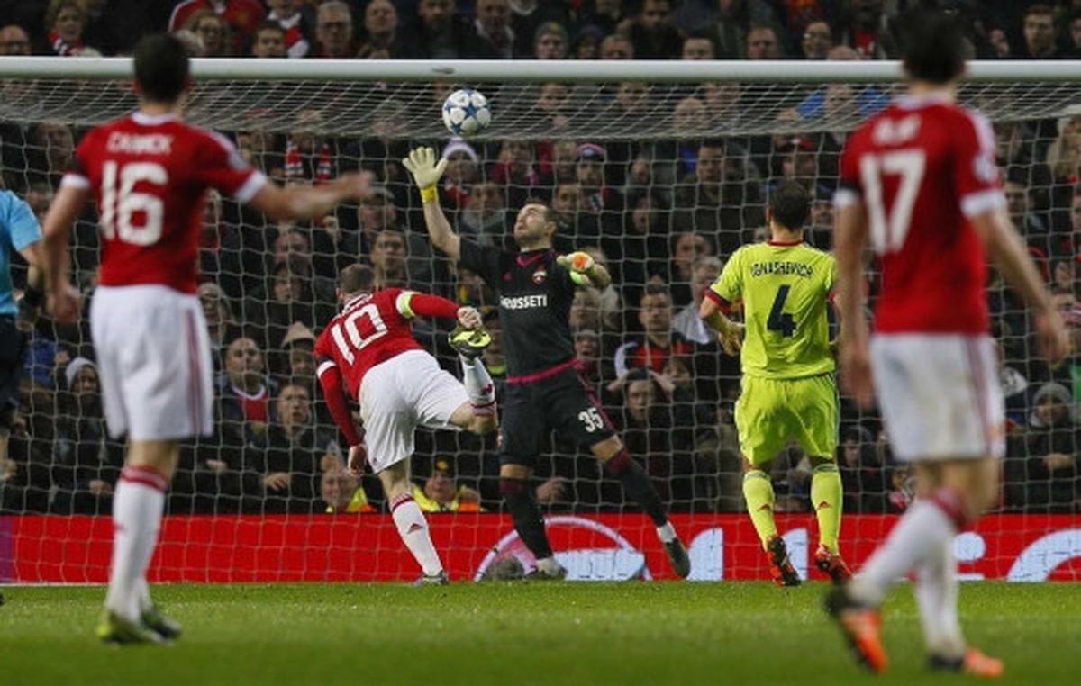 Gol tunggal Rooney bawa MU puncaki klasmen Grup B Liga Champions