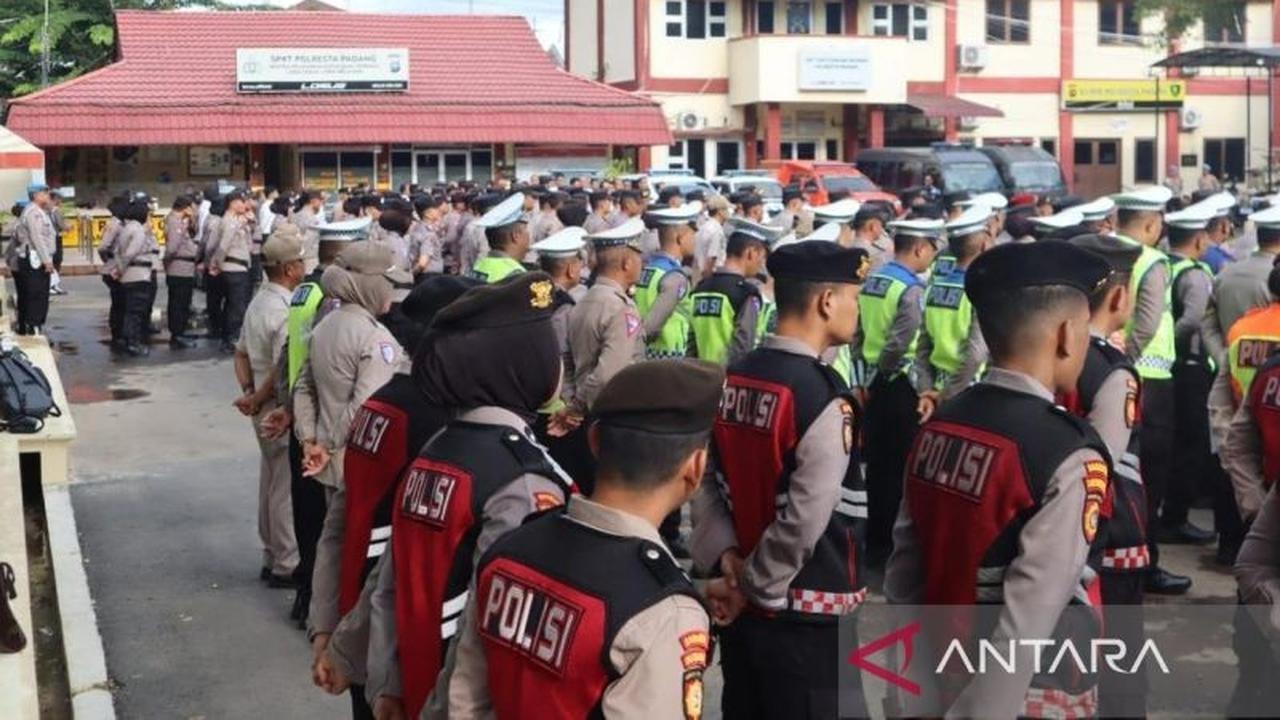 Polresta Padang Siagakan 150 Personel Amankan Nobar Piala Dunia 2026