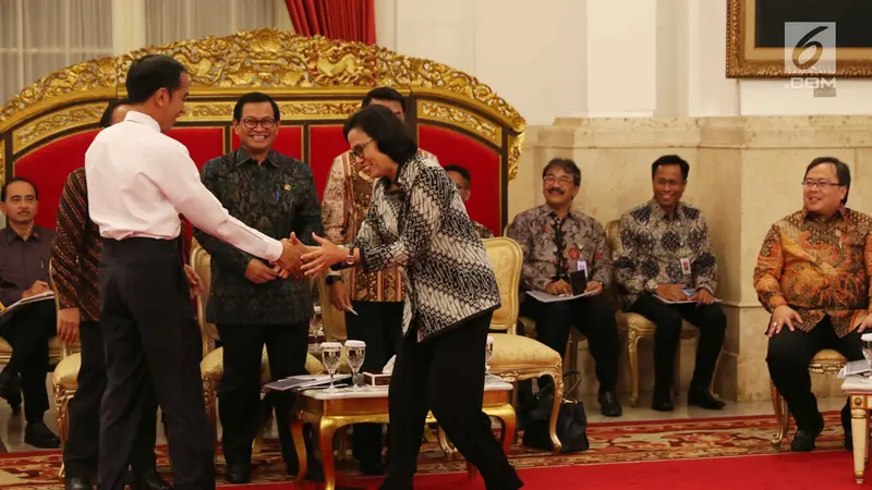 Jokowi Beri Ucapan Selamat Kepada Sri Mulyani