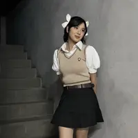 Zee JKT 48 memiliki gaya fashion yang menggemaskan. [Foto: Instagram/ Zee JKT48]