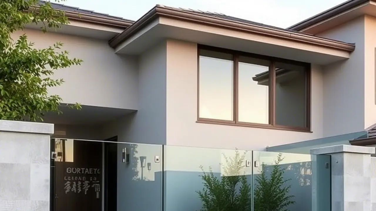 6 Model Pagar Tembok Rumah Mewah dan Modern di 2025