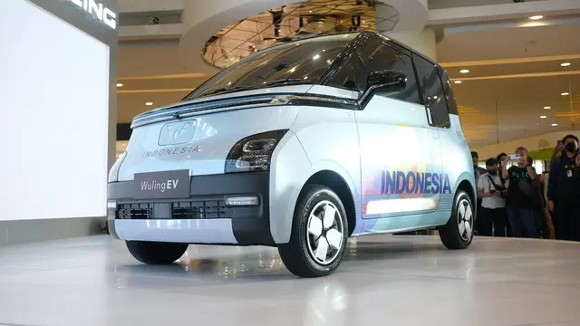 Mobil Listrik Wuling EV.