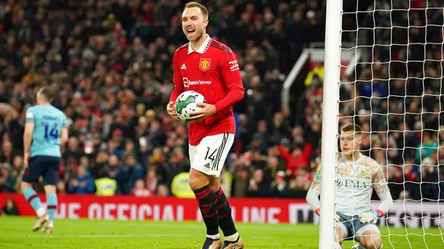 MU Tembus Perempat Final Carabao Cup Usai Kalahkan Burnley