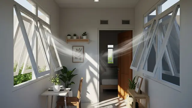 8 Contoh Rumah Kecil dengan Ventilasi Silang agar Adem, Inspirasi Desain Nyaman