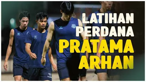VIDEO: Momen Latihan Perdana Pratama Arhan Bersama Suwon FC di Laga Uji Coba Kontra Bhayangkara FC