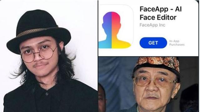 5 Foto Parodi Seleb Muda Pakai Aplikasi 'Wajah Tua' Ini Bikin Senyum Nyengir