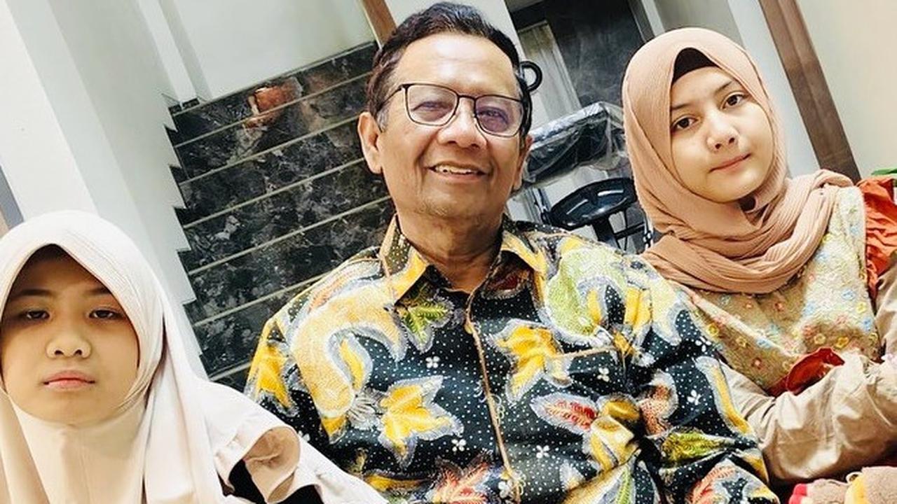 Potret Dua Cucu Mahfud MD Beranjak ABG, Paras Cantiknya Ramai Dipuji
